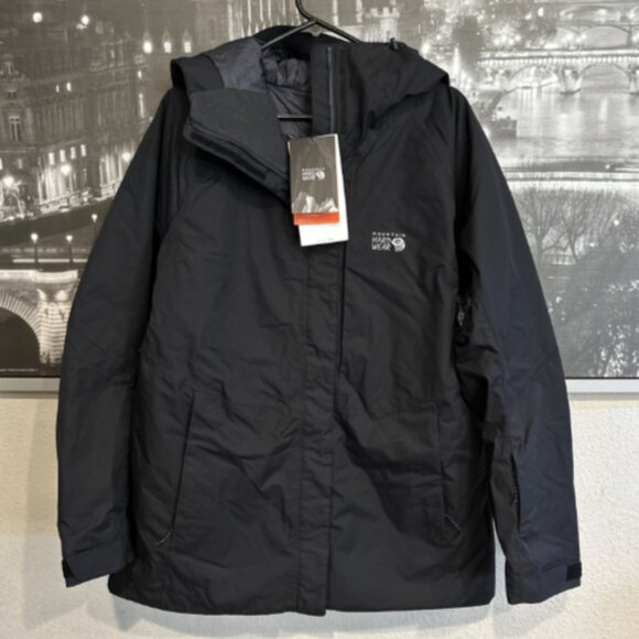 Mountain Hardwear Women Firefall/2 Insulated Coat Anorak XL‎ Zodiac 1958621506 - Picture 7 of 12